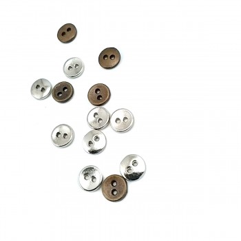 8 mm Sew Button with Two Holes E 1498