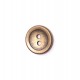 Punched metal button with two holes 17 mm size 28 E 1776