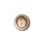 17 mm 28 Lignes Punched metal button with two holes E 1776