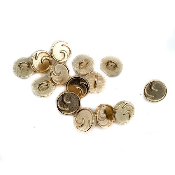 10 mm - 16 L Enamel Blouse and Shirt Button E 2051