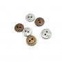 13 mm - 21 L Two Hole Metal Button Shirt and Blouse Button E 301