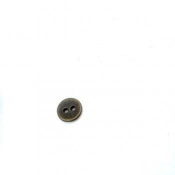10 mm Two-hole outerwear button metal E 315