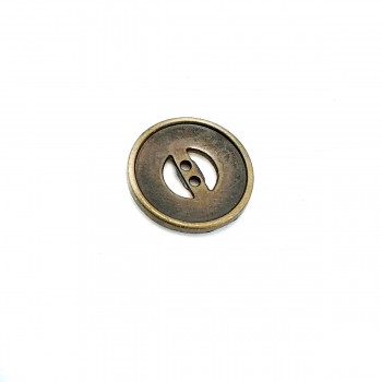 23 mm Two hole post metal button 37 lignes E 35