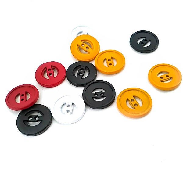 18 mm 2 Holes Metal Button 30 lignes E 36