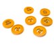 18 mm 2 Holes Metal Button 30 lignes E 36