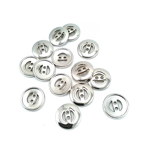 16 mm Two Hole Metal Button 26 lignes E 37