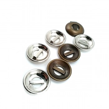 19 mm 2 Holes Metal Button 31 lignes E 39