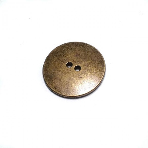İki delikli metal düğme dikme 28mm - 41 boy E 604