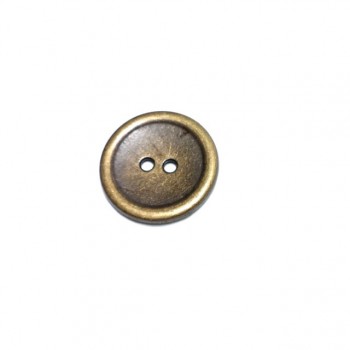 25mm - 40 Lignes Metal button post with two holes E 657