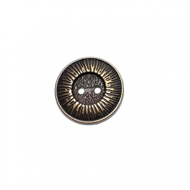 İki delikli metal düğme dikme 27mm - 43 boy E 712 İki delikli metal düğme dikme 27mm - 43 boy E 712