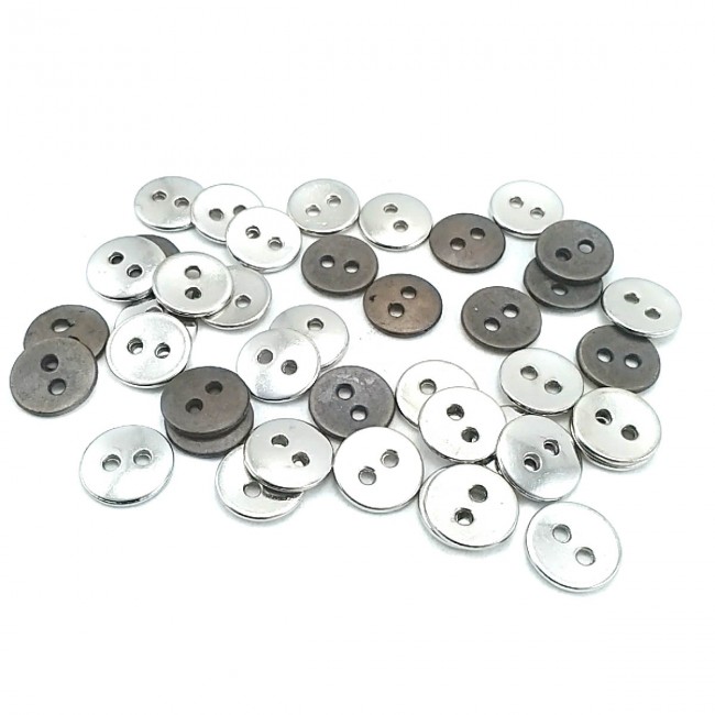 11 mm İki Delikli Sade Tasarımlı Düğme E 835 11 mm İki Delikli Sade Tasarımlı Düğme E 835