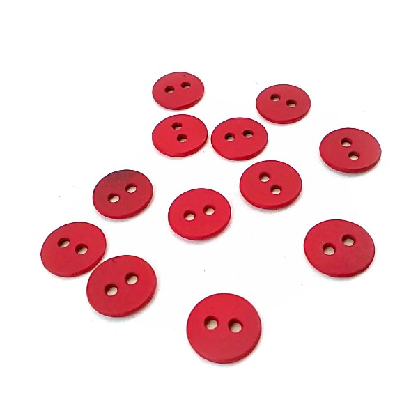 11 mm Button with Two Holes Simple Design E 835