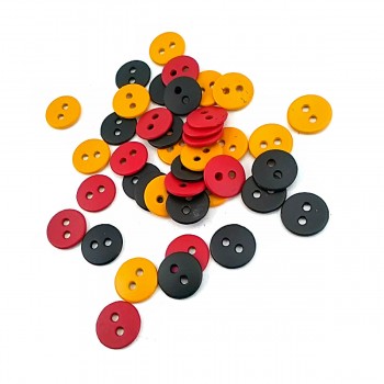 11 mm Button with Two Holes Simple Design E 835