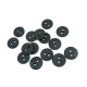 11 mm Button with Two Holes Simple Design E 835