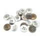 17 mm - 27 size Simple Four-Hole Button E 96