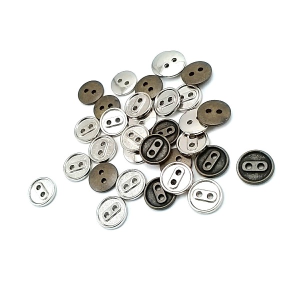 11 mm Button With Two Holes Aesthetically Designed E 992