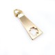 Large size zipper pullers 59 mm x 17 mm B 119