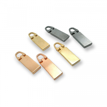 3.5 cm Zipper Pull - Plain Outerwear Zipper Pull B 152