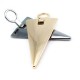 62 mm Zipper Pullers - Stylish Triangle Design B 181