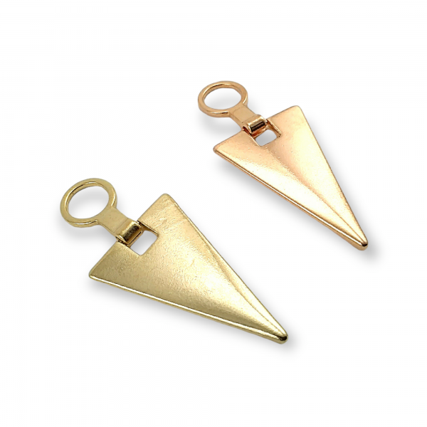 52 mm Zipper Pullers - Stylish Triangle Design B 182