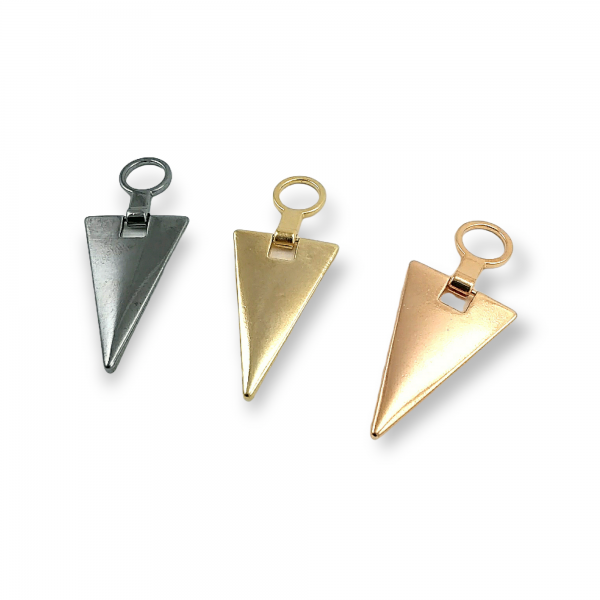 52 mm Zipper Pullers - Stylish Triangle Design B 182