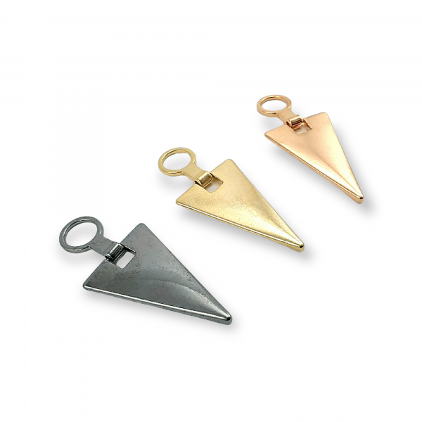 52 mm Zipper Pullers - Stylish Triangle Design B 182