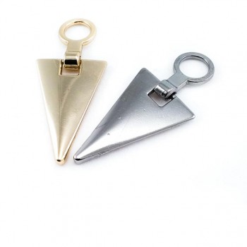 40 mm Zipper Pulls - Stylish Triangle Design B 183