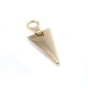 Zipper puller - Stylish Triangle Design - size 40 mm b 183