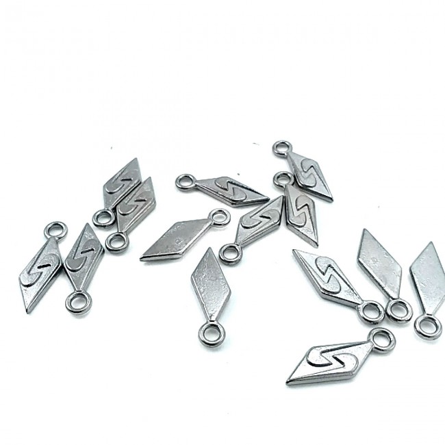 24 mm x 7 mm Desenli Fermuar Elciği E 108 24 mm x 7 mm Desenli Fermuar Elciği E 108