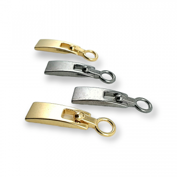 30 mm Zipper Pullers Sporty Shaped E 1123