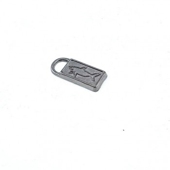 23 mm x 9 mm Zipper Puller Shark Printed E 1220