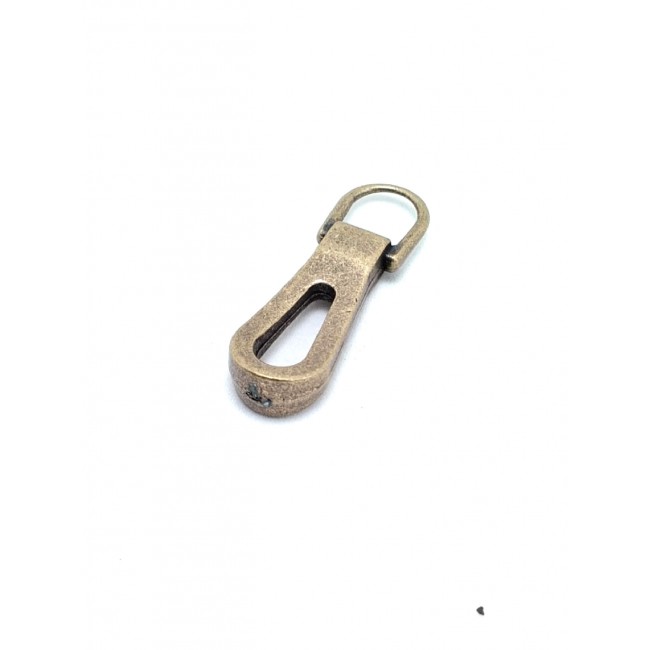 Metal fermuar elciği - estetik ve sade tasarım 34 mm E 1735 Metal fermuar elciği - estetik ve sade tasarım 34 mm E 1735