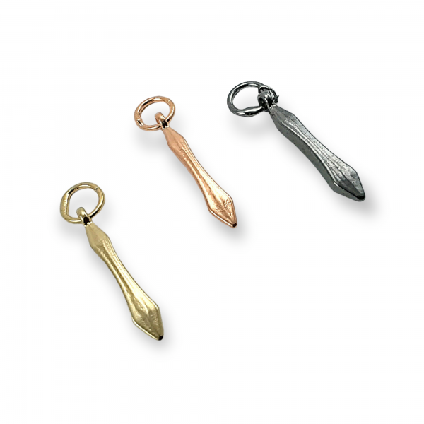 37 mm Zipper Pullers Elegant Design E 1756