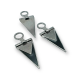 4 cm Enamel Zipper Pull Triangle Shape Zipper Pulls for Coats and Jackets E 1787