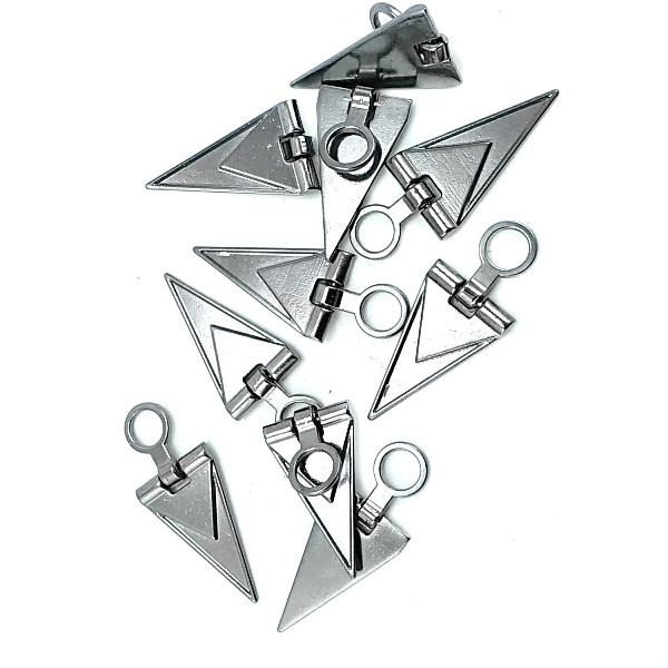 40 mm Triangle Design Zipper Puller E 1847