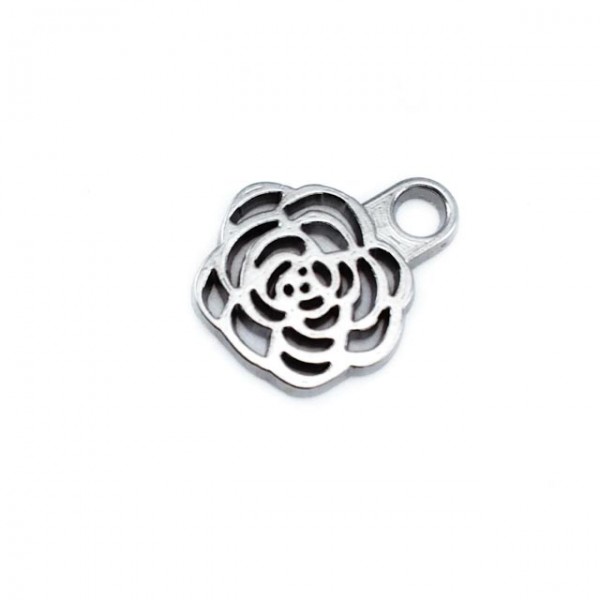 Zipper pull rose shape 19 mm E 1982