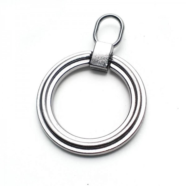 Zipper Handle - Zinc Alloy Metal - Ring Shape - 25 mm E 2022