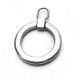 Zipper Handle - Zinc Alloy Metal - Ring Shape - 25 mm E 2022