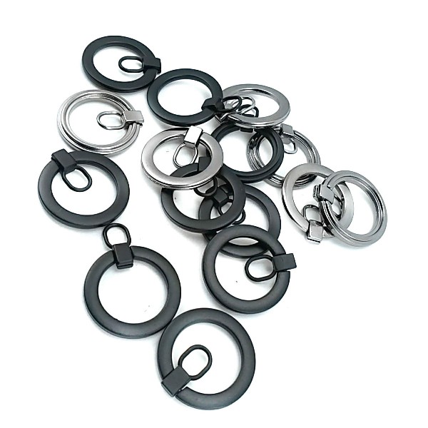 Zipper Handle - Zinc Alloy Metal - Ring Shape - 25 mm E 2022