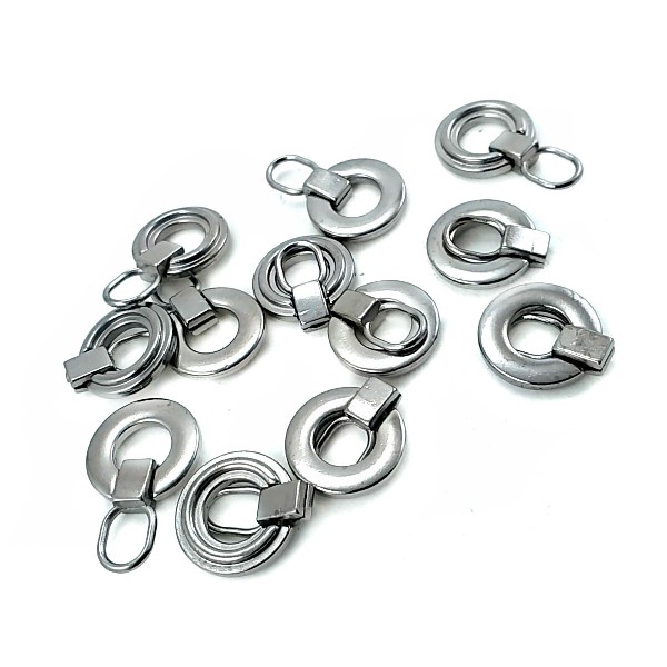 15 mm Zipper Pull Ring Shape E 2023