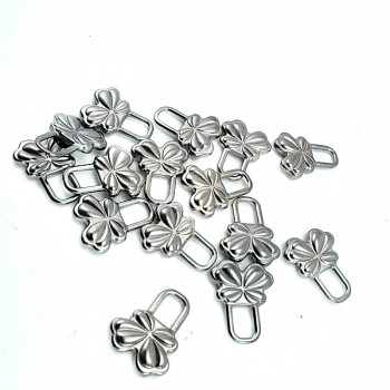 18 mm x 14 mm Daisy shape with zipper handle E 2029