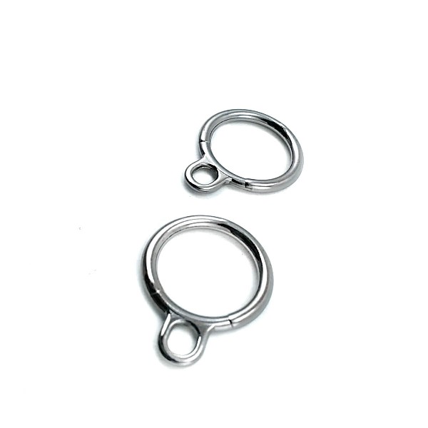 26 mm x 20 mm Ring Design Zipper Puller E 274