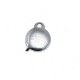 Zipper Pullers circle shape 22 mm x 16 mm E 298
