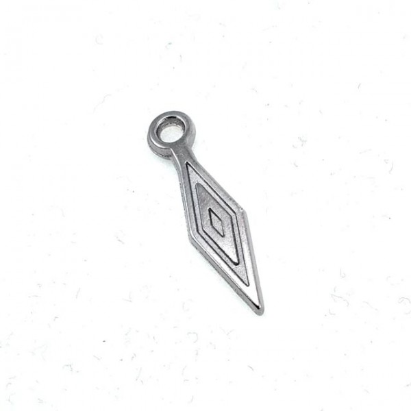 Zipper grip diamond shape 30 mm x 8 mm E 344