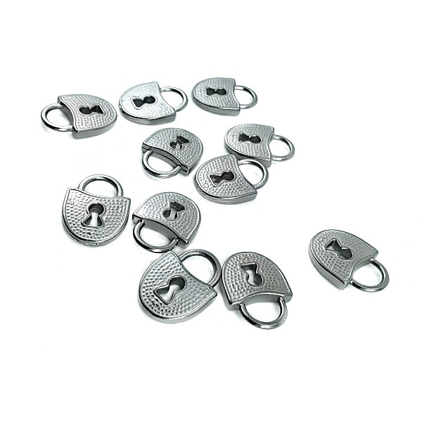 Lock Shaped Metal Handle 18 mm x 14 mm E 458