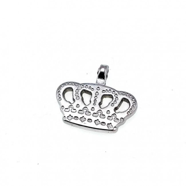 20 mm x 23 mm Taç Şekilli Fermuar Elciği E 507 20 mm x 23 mm Taç Şekilli Fermuar Elciği E 507