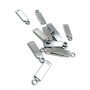 28 mm x 8 mm Simple and Stylish Zipper Puller E 555