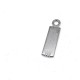 28 mm x 8 mm Simple and Stylish Zipper Puller E 555