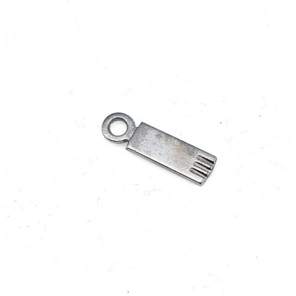 21 mm x 6 mm Plain Zipper Puller E 556