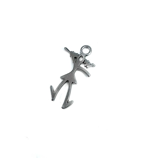 3,5 cm Person Shape Zipper Pullers E 600